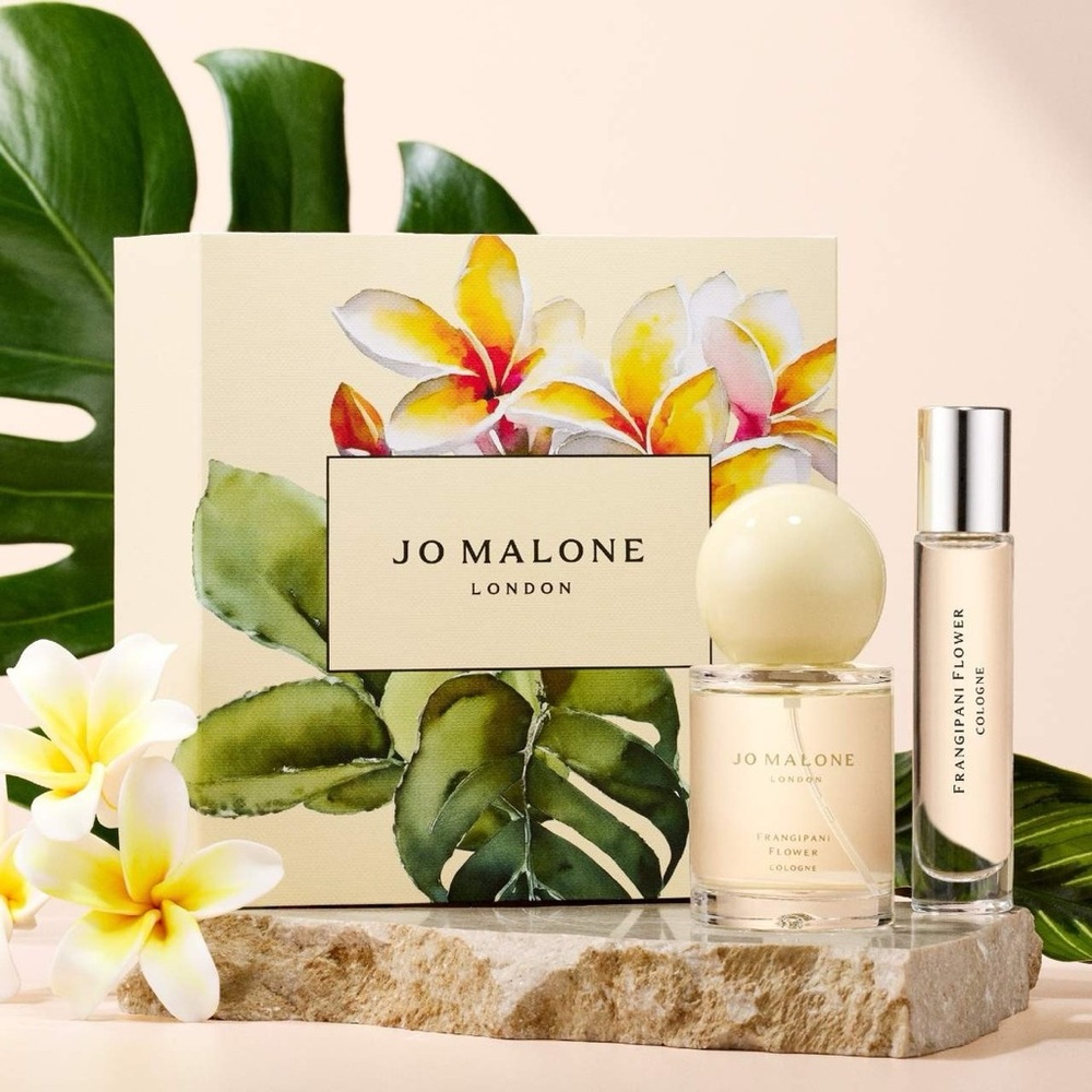 Jo malone Fragipani Flower Duo Set, NIB, Authentic
